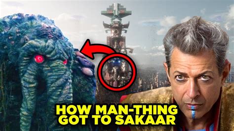 WEREWOLF BY NIGHT: How MAN-THING Got To GRANDMASTER’s Sakaar EXPLAINED! - Uohere