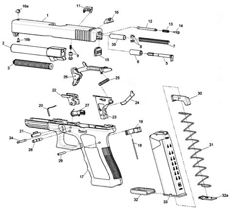 Glock 19 Gen 4 Parts Diagram | Reviewmotors.co