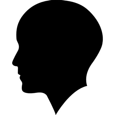 Side View, Man, people, Bald, Male Silhouette, male icon