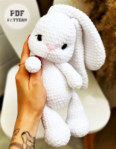 Plush Bunny Elia Free Amigurumi PDF Pattern