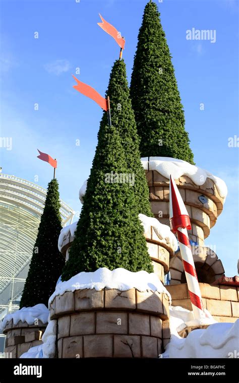 The Christmas Wonderland at Cribbs Causeway Shopping Mall Bristol England Stock Photo - Alamy