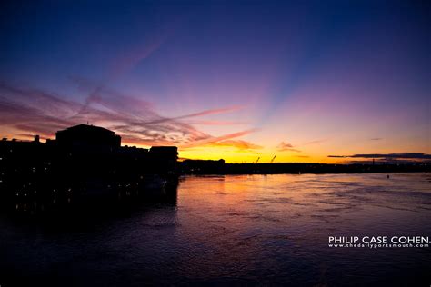 Sunset over Portsmouth – THE DAILY PORTSMOUTH