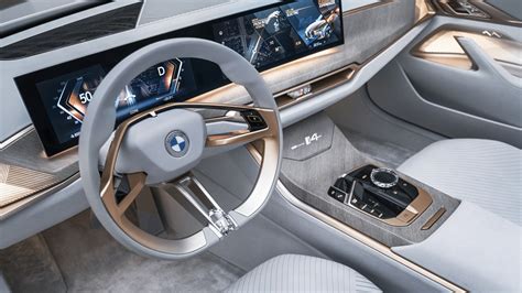 BMW Concept i4 2020 4K Interior Wallpaper | HD Car Wallpapers | ID #14551