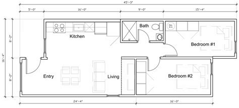 Photo 1 of 19 in 9 Shipping Container Home Floor Plans That Maximize Space - Dwell
