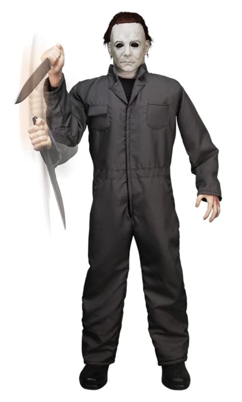 Animated Michael Myers Standing Decoration, 6.6ft Halloween II ...