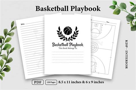 Basketball Playbook Graphic by KDP Mega Store · Creative Fabrica