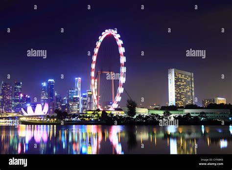 Singapore city skyline Stock Photo - Alamy