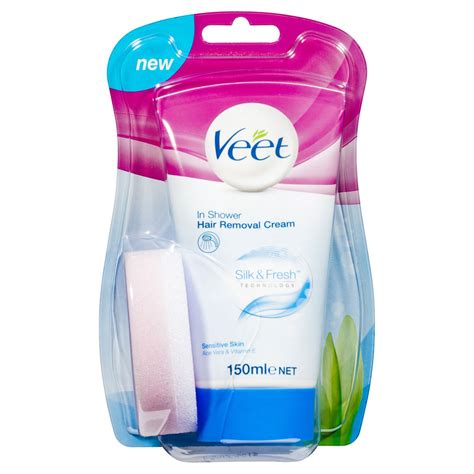 Veet® In Shower Hair Removal Cream Sensitive | Veet® Australia