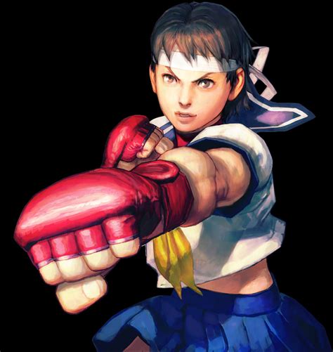 Sakura artwork #2, Street Fighter 4