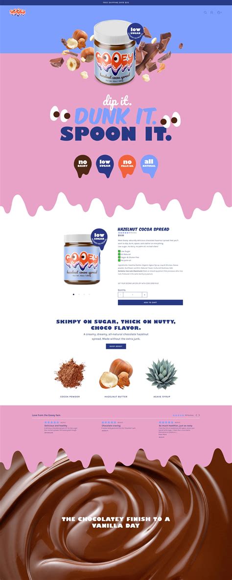 Gooey | eCommerce Website Design Gallery & Tech Inspiration