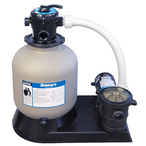 Doheny's Sand Filter System, 16 in Tank with 3/4 HP Pump - Doheny's ...