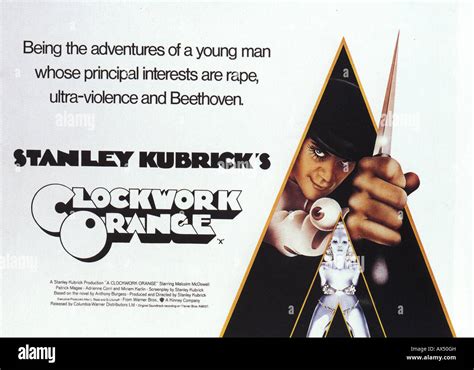 A clockwork orange movie poster hi-res stock photography and images - Alamy