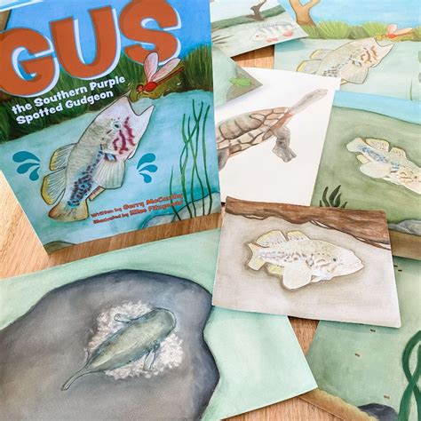 Gus the Southern Purple Spotted Gudgeon Book – Epic Kits