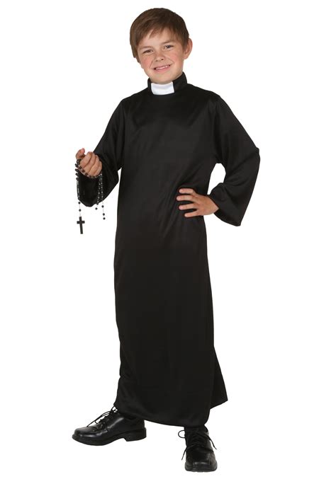 Child Priest Costume - Walmart.com