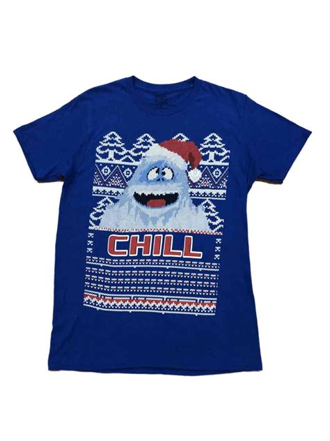 Rudolph - Mens Blue Rudolph The Red Nosed Reindeer Bumble Christmas Holiday T-Shirt - Walmart ...