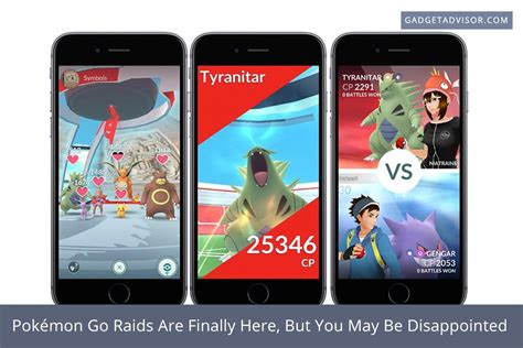 Pokémon Go Raids Are Finally Here, But You May Be Disappointed - Gadget ...