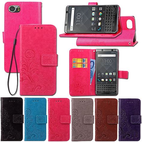 For BlackBerry Keyone Case Mercury Flip PU Leather Wallet Phone case ...