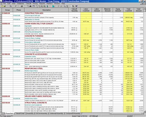 Lumber Inventory Spreadsheet intended for Free Lumber Takeoff ...