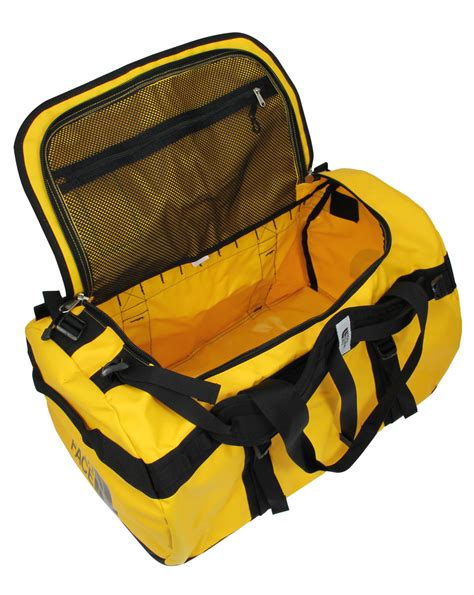 The north face Base Camp Duffel M Yellow Bag in Yellow for Men | Lyst