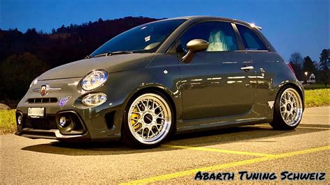 Fiat 500 Abarth Tuning Wheels by FM Autozubehör & Abarth Tuning Schweiz - YouTube