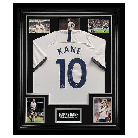 Signed Harry Kane Jersey Framed - Spurs Football Icon Shirt | Firma Stella