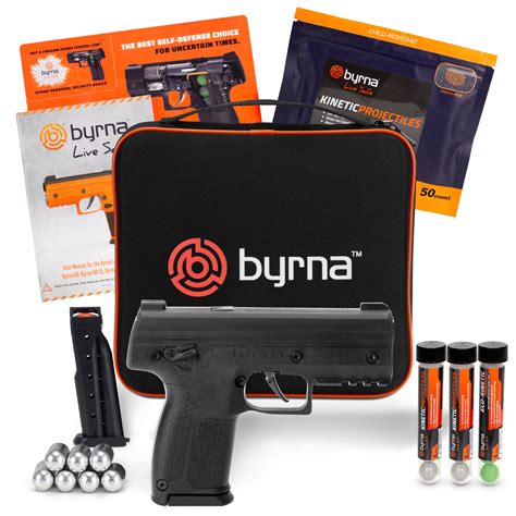 Buy Byrna SD [Self Defense] Kinetic Launcher Ultimate Bundle - Non Lethal Kinetic Projectile ...