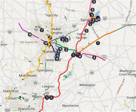 Ohio Bicycle Trails Map | Living Room Design 2020