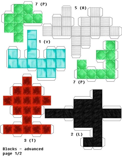 Printable Minecraft Papercraft.com - Printable Papercrafts - Printable ...