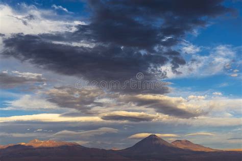 Rain in the Atacama Desert, Chile Stock Image - Image of high, mountain: 186424967