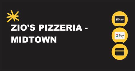 Zio's Pizzeria - Midtown - View Menu & Order Online - 7834 Dodge St ...