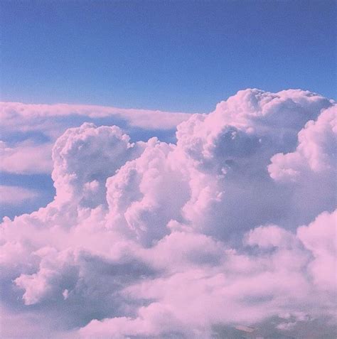 #clouds #aesthetic #tumblr #pink #fluffy #vintage #photography | Aquarius aesthetic, Cloudcore ...