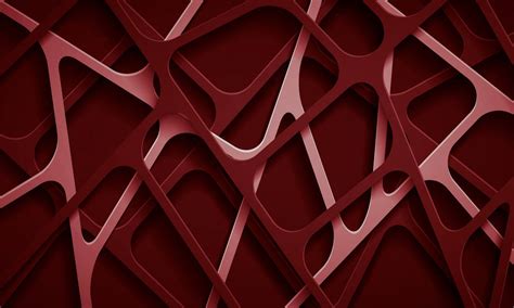 Red Paper Cut Shapes - Version III by ColorSector on DeviantArt