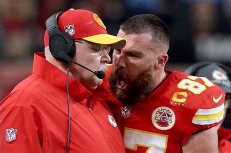 Travis Kelce Yelling At Andy Reid (Meme Template) | Travis Kelce ...