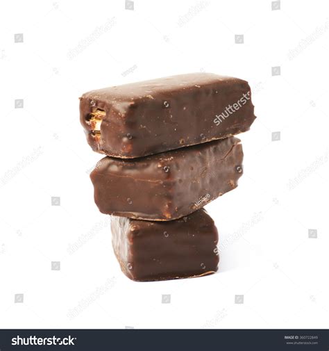 Pile Chocolate Candies Isolated Stock Photo (Edit Now) 360722849