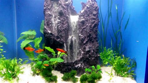 Aquarium sand waterfall 16 - YouTube