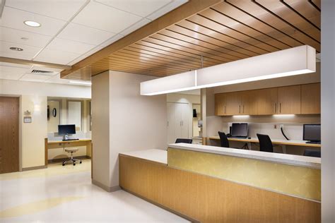 A nurse station in Northwestern Medical Center's Inpatient Progressive Care Unit in St. Albans ...