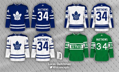 Maple Leafs concept jersey design | HFBoards - NHL Message Board and ...