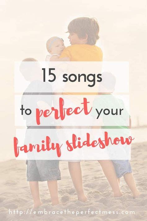 15 perfect family slideshow songs in 2020 (With images) | Wedding ...