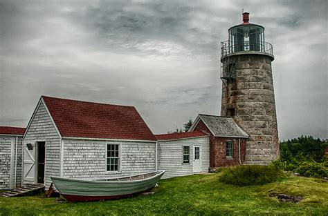 Monhegan Island Light Photograph by Fred LeBlanc - Fine Art America