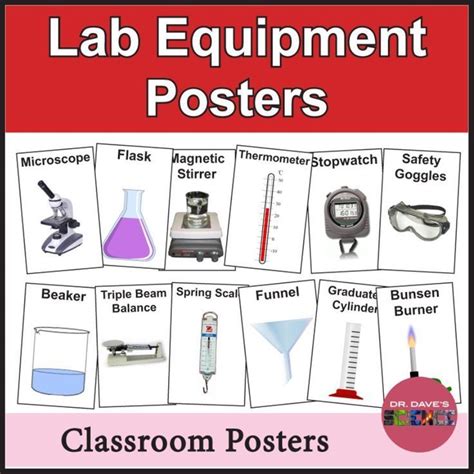 Science Lab Equipment Posters | Lab equipment, Science lab, Science poster