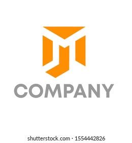 Mj Logo Design Vector Template Stock Vector (Royalty Free) 1554442826 | Shutterstock