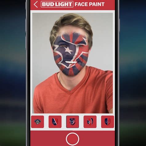 This NFL App Lets Fans Paint Their Faces With Augmented Reality