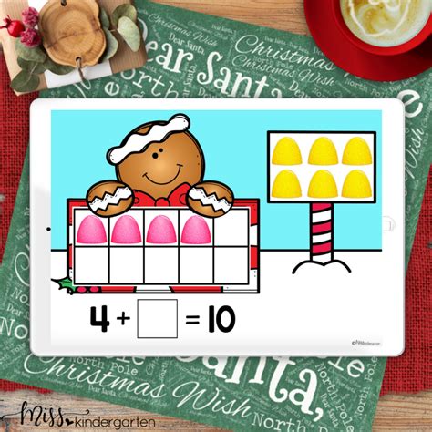 December Boom Cards™ for Kindergarten - Miss Kindergarten