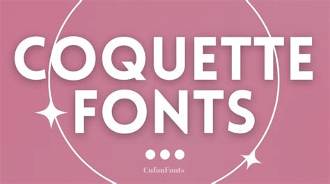 Coquette Fonts - 49 Free Fonts | Download Free Fonts for Desktop & Webfonts