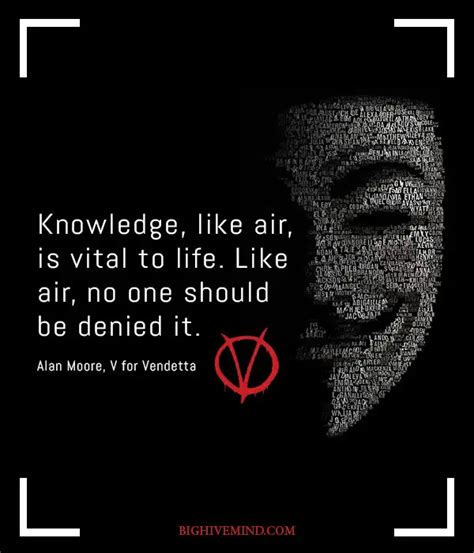 50 Quotes From Alan Moore's Classic V for Vendetta - Big Hive Mind