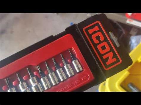 HARBOR FREIGHT "ICON" TORX SOCKET SET, HOW I ENDED UP WITH THIS SET😏 ...