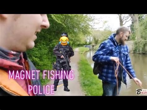 Magnet fishing police uk - YouTube