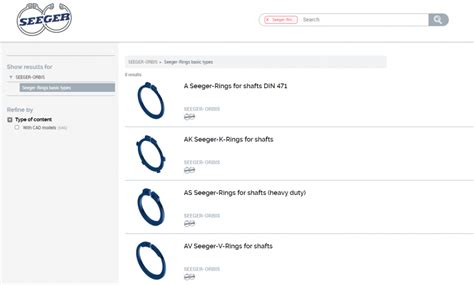 Seeger-Orbis: The “Lord of the Rings” and TraceParts