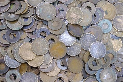 Old Indian Coins Background, Currency of India, Ancient Indian Coins ...