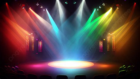 Stage Shining Lights Background, Stage, Light, Stage Lighting ...